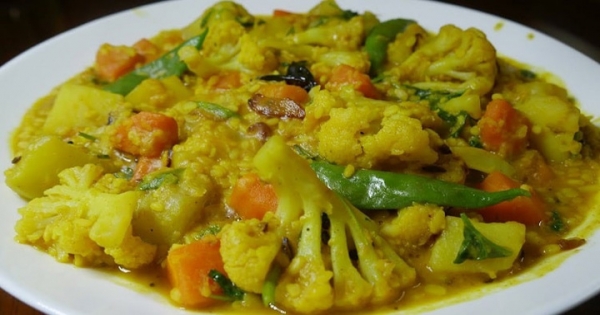 হোটেল স্টাইলের সবজি