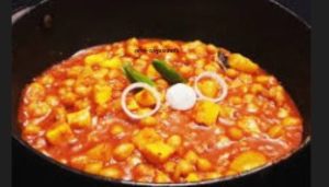 ছোলা-আলুর তরকারি