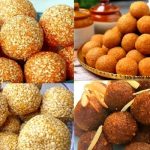 তিলের নাড়ু ও নারিকেলের নাড়ু