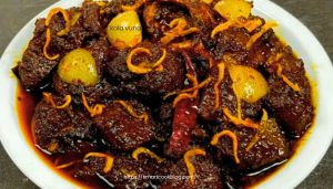 কালা ভুনা পরিবেশন